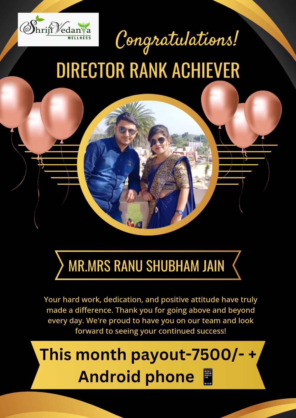 Achive Director Rank 