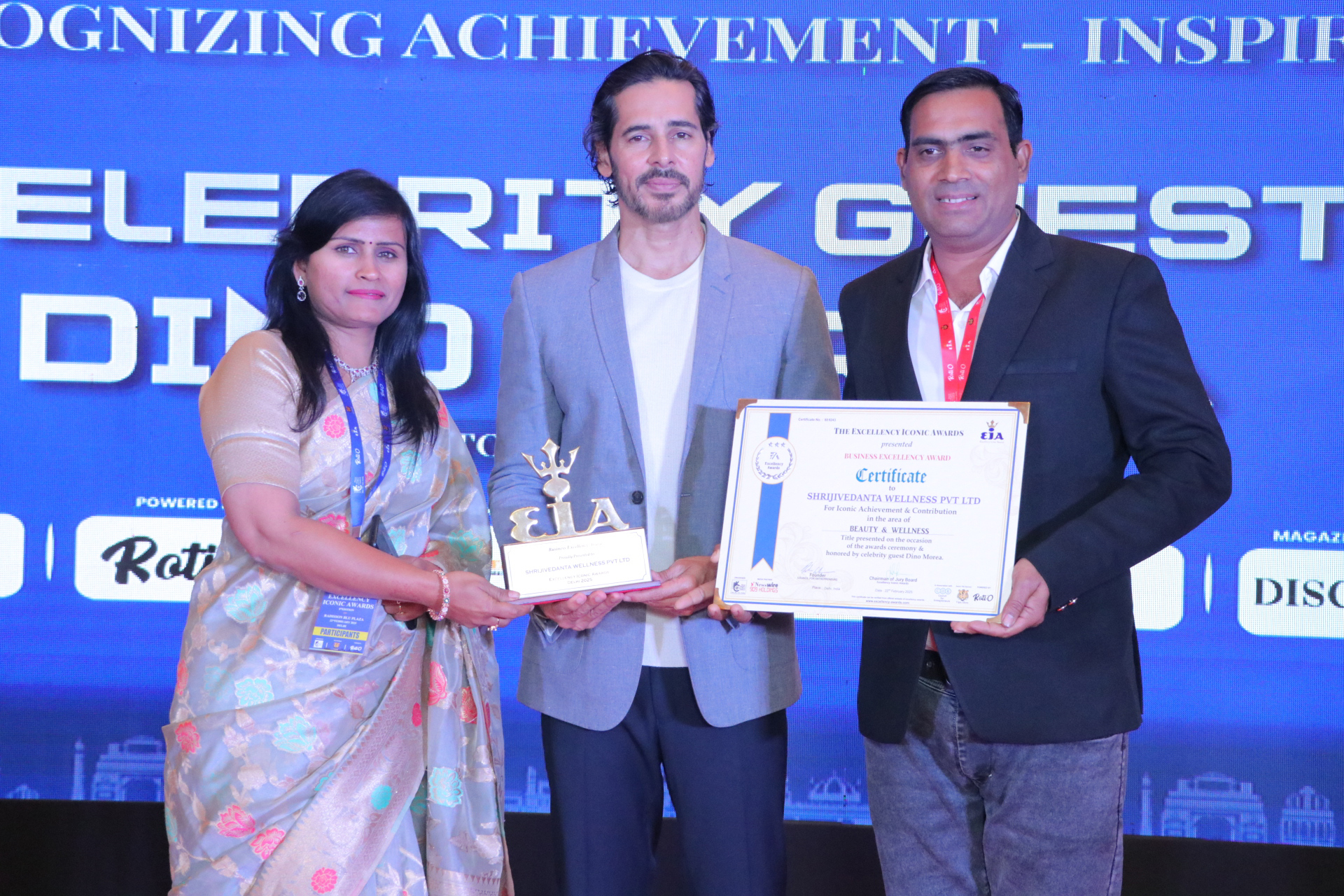 Excellence Buisness Iconic Award 